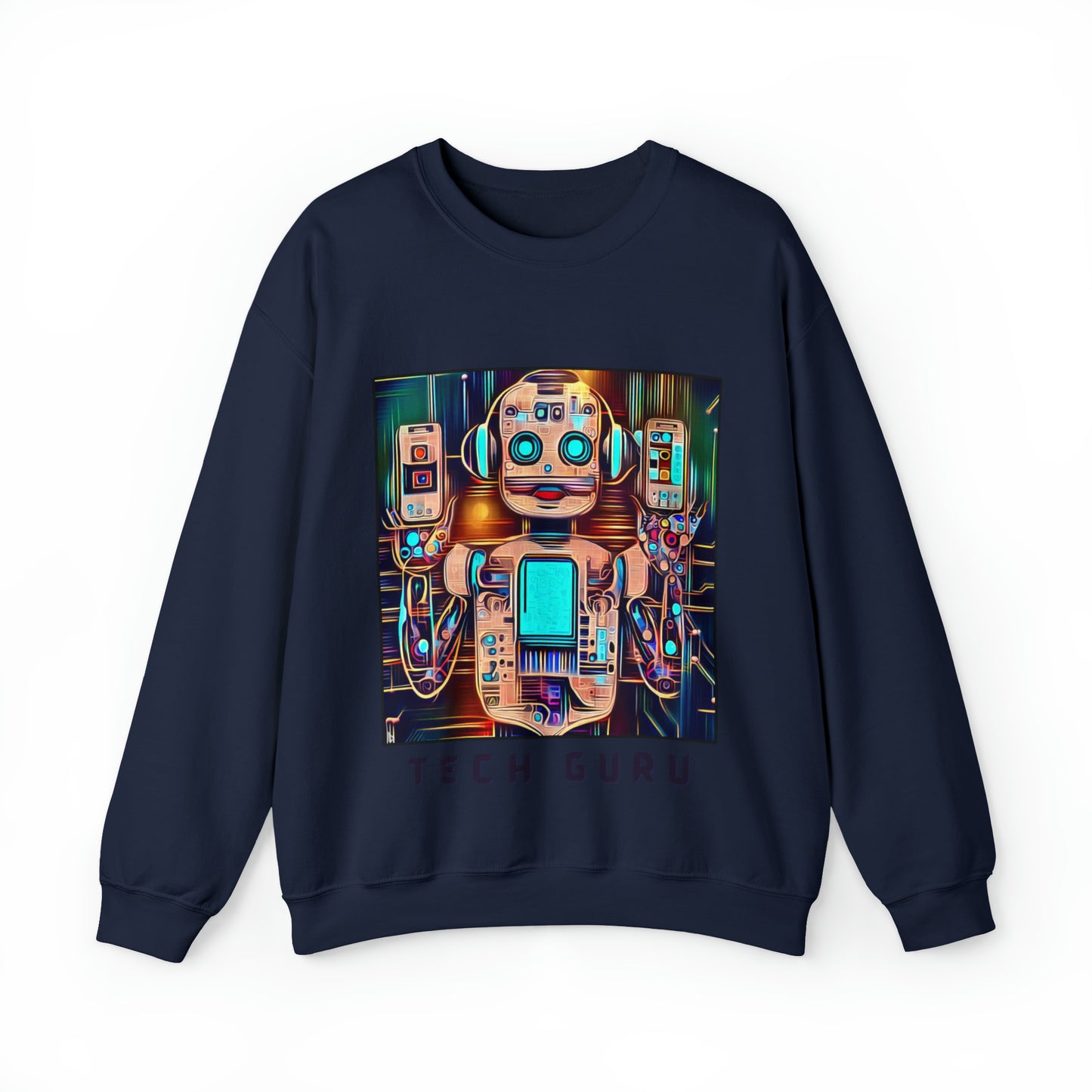 Digital Savvy Sweatshirt | Tech Guru Unisex Sweatshirt