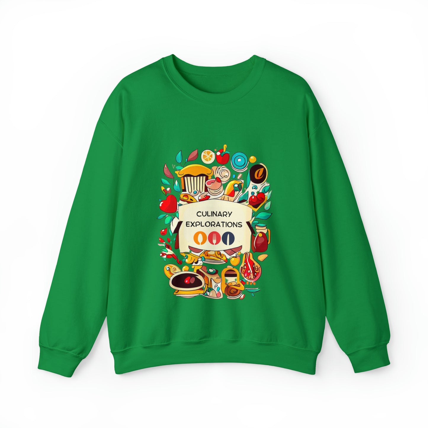 Culinary Explorations Sweatshirt | Foodie Adventures Unisex Sweatshirt