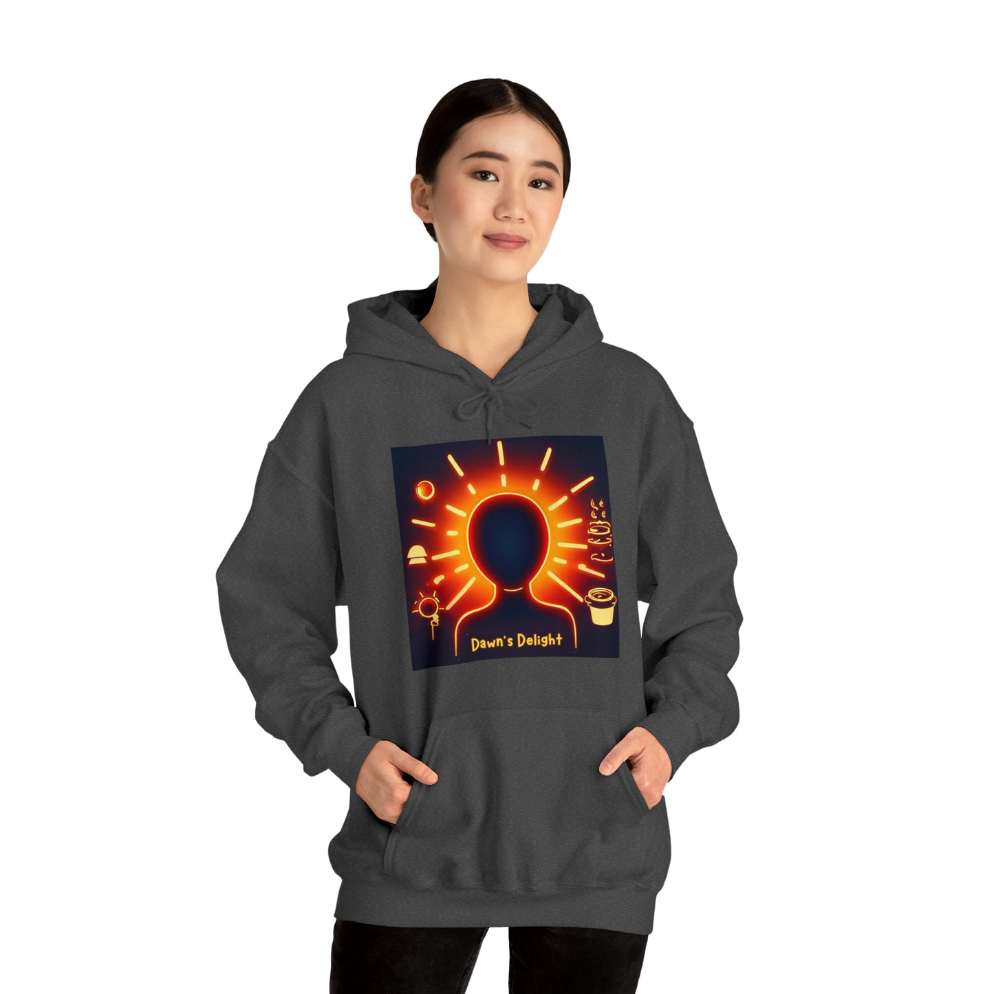 Dawn's Delight: Morning Person Unisex Hoodie | Sunrise Vibes Hoodies