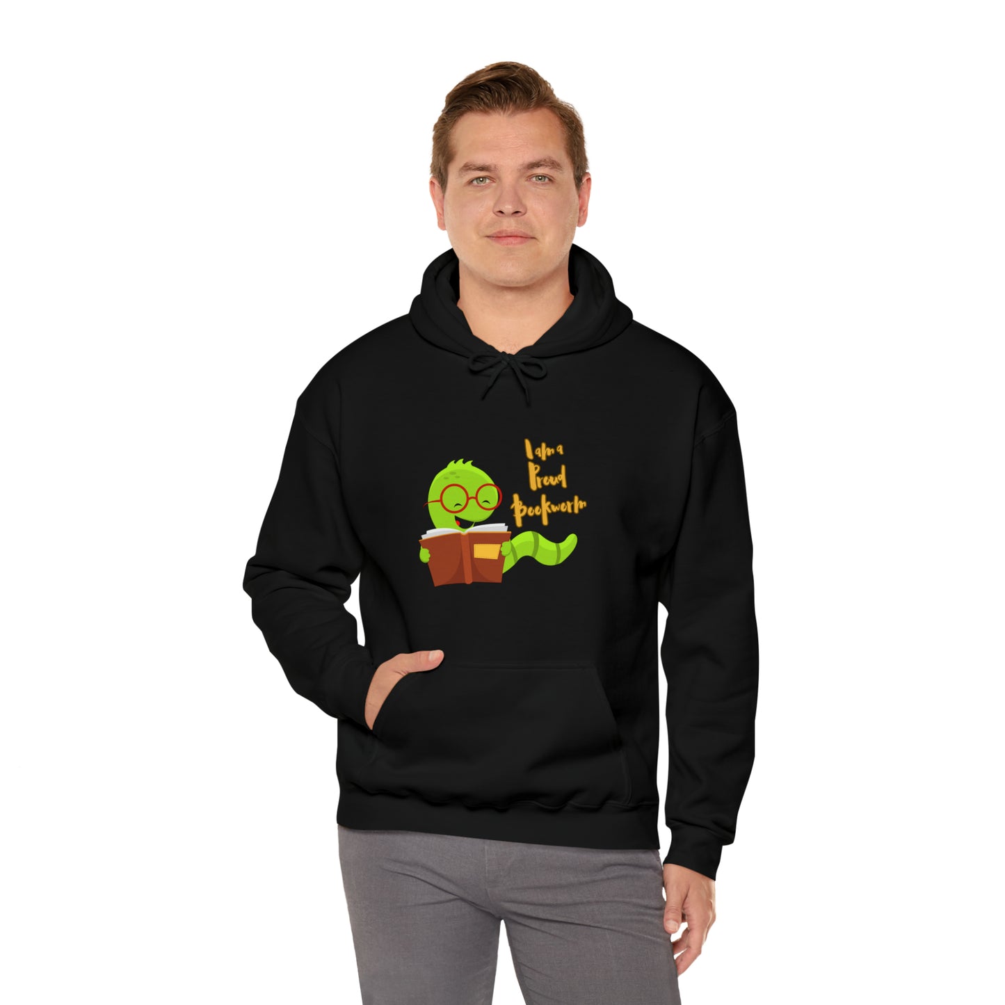 Literary Passion Unleashed: Bookworm & Proud Hoodie | Literary Passion Unleashed Unisex Hoodies