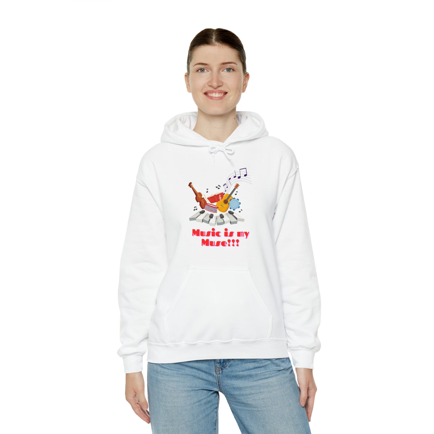 Harmonize with Melodic Magic: Music is my Muse Hoodie | Melodic Magic Hoodies