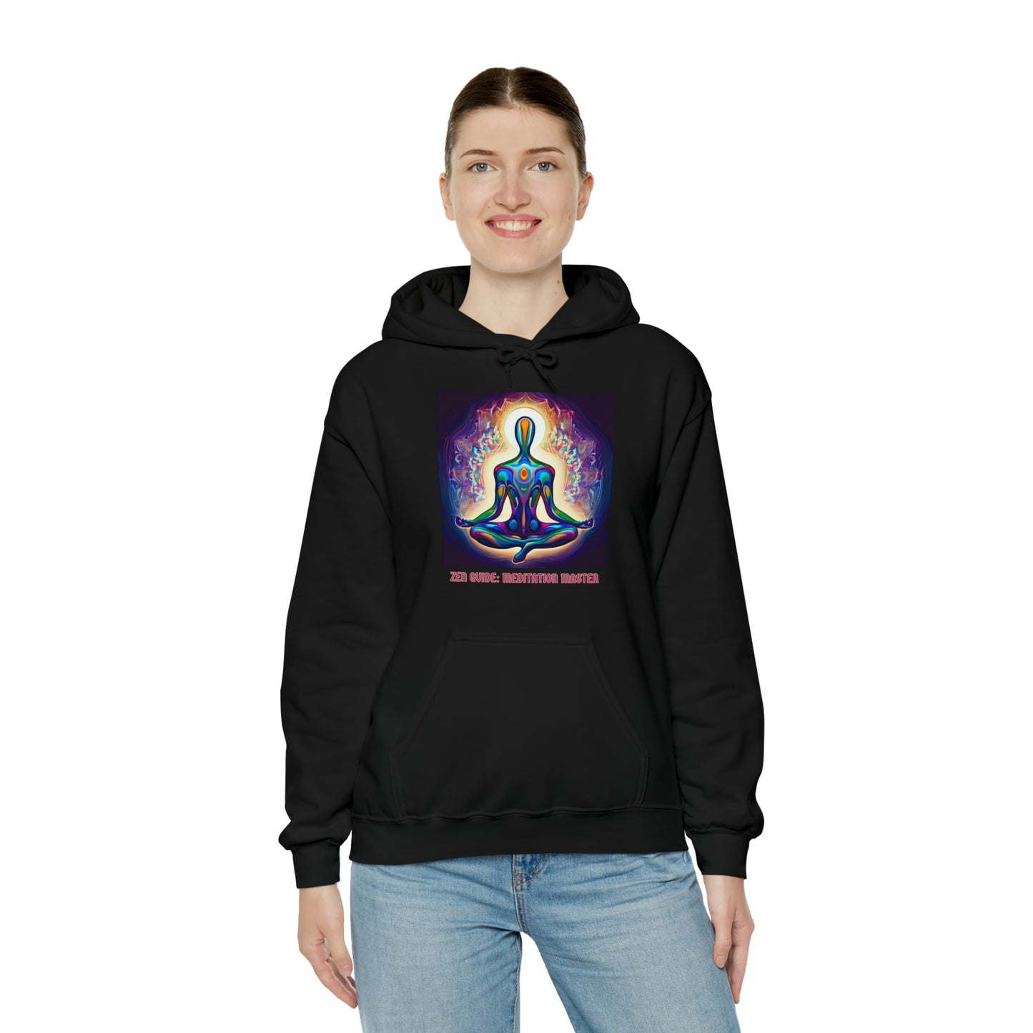 Zen Guide: Meditation Master Unisex Hoodie | Serenity Seeker Hoodies