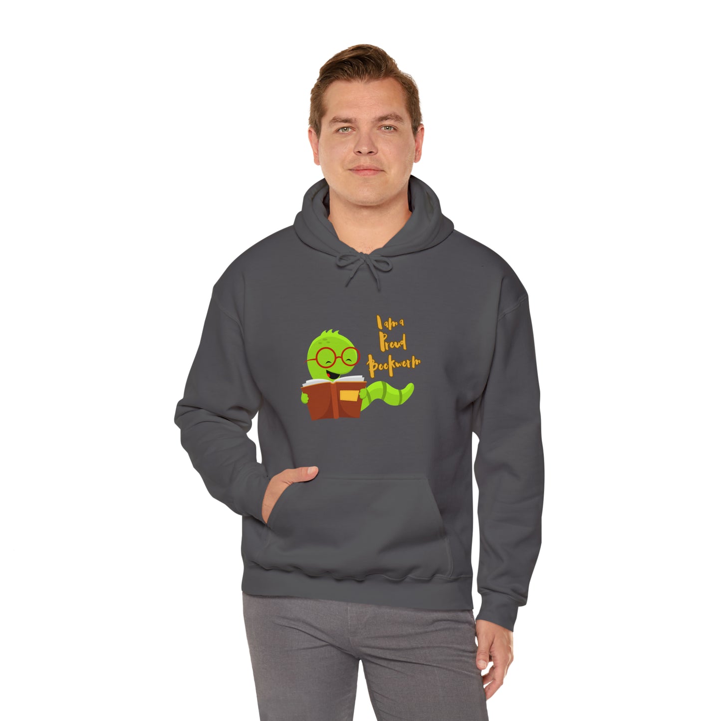 Literary Passion Unleashed: Bookworm & Proud Hoodie | Literary Passion Unleashed Unisex Hoodies