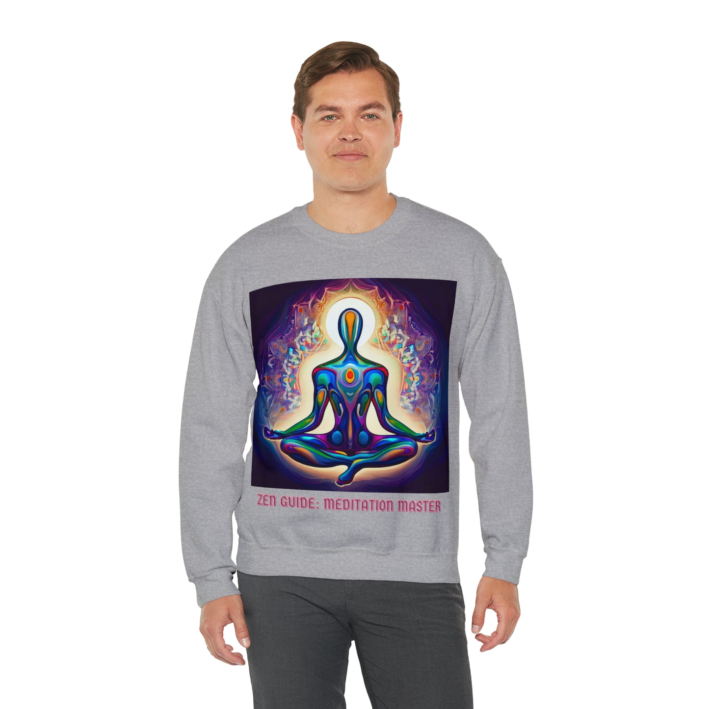 Zen Guide Sweatshirt | Meditation Master Unisex Sweatshirt