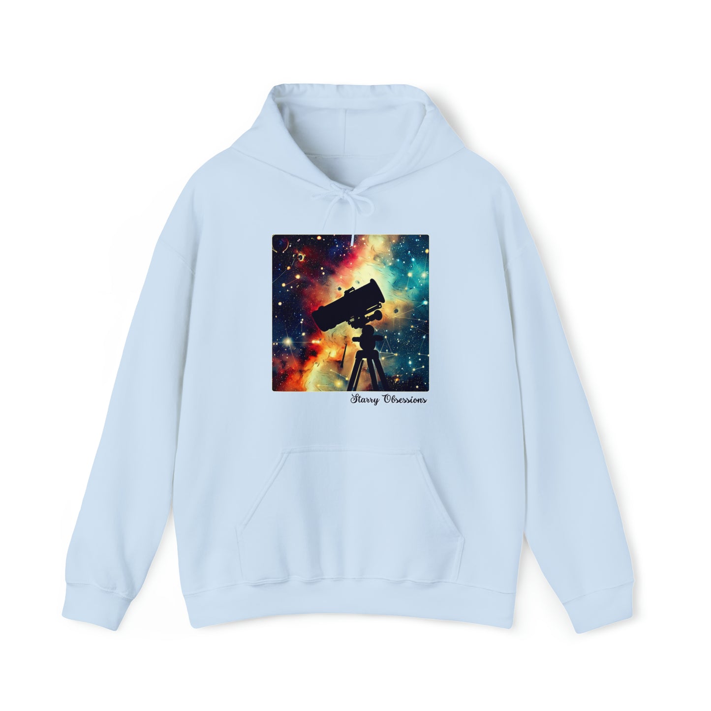 Starry Obsessions: Astronomy Enthusiast Unisex Hoodie | Galactic Explorer Hoodies