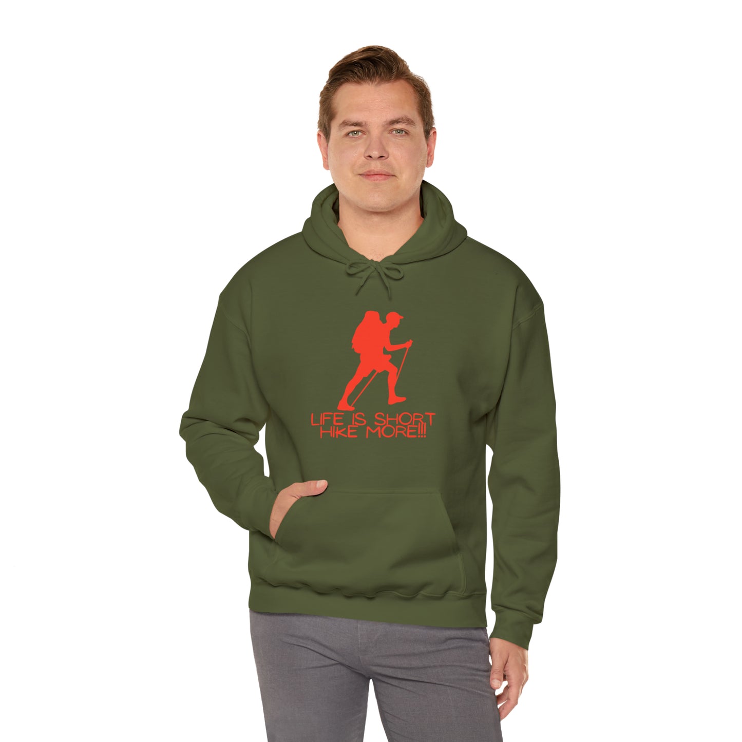 Answer Nature's Call: Life is Short, Hike More Hoodie | Explore the Wild Hoodies