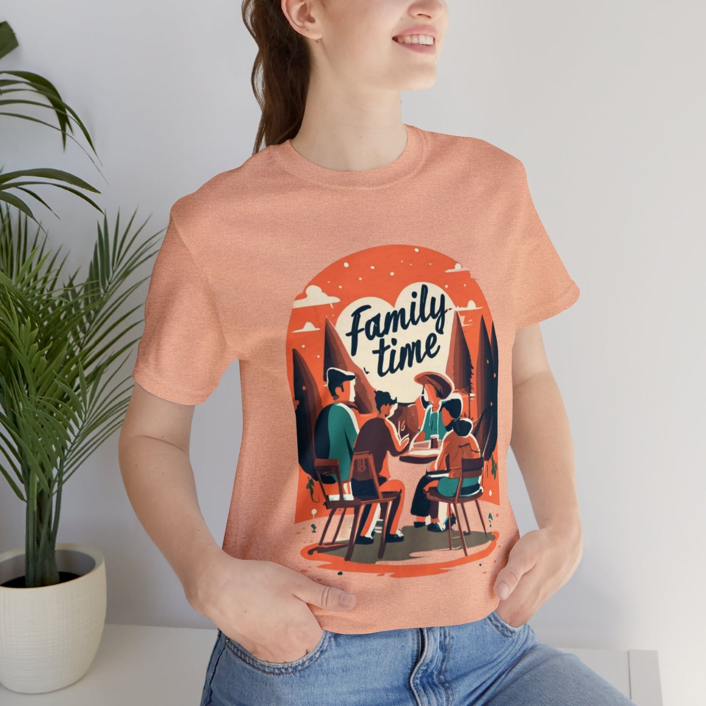 Family Gathered: Thanksgiving Memories Unisex Tee | Heartwarming Traditions T-Shirts by Be Like No One (BLN1) - The Store