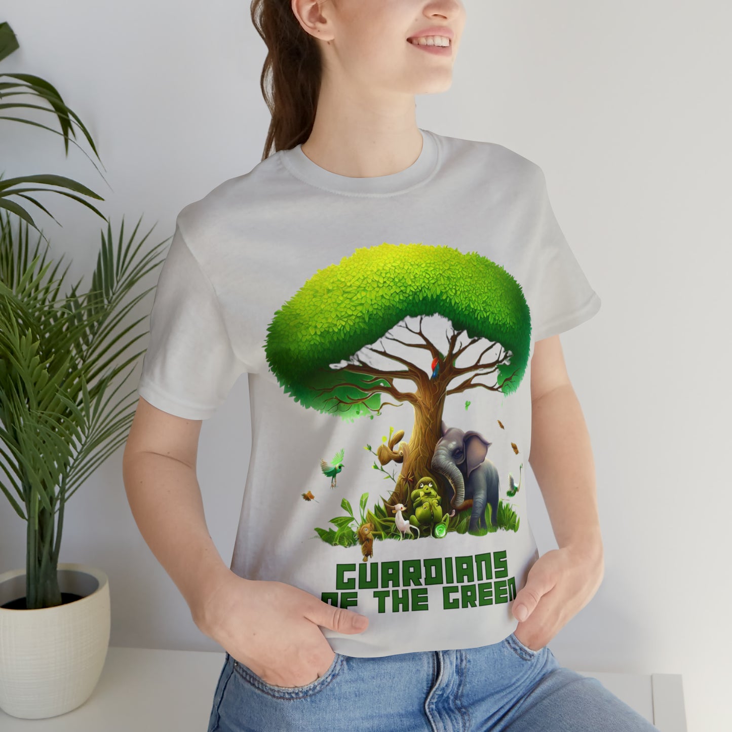 Guardians of the Green: Nature Nurturer Unisex Tee | Wildlife Harmony T-Shirts