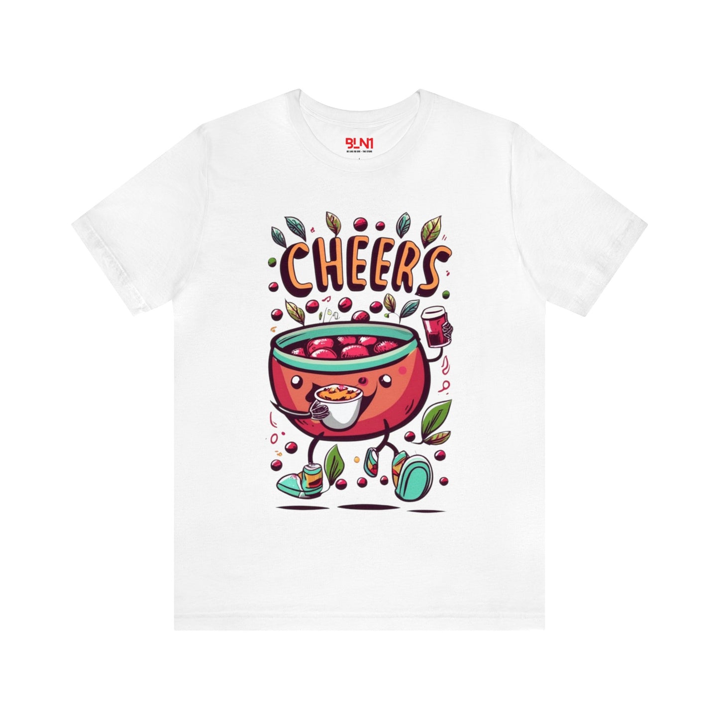 Cranberry Cheers: Thanksgiving Delight Unisex Tee | Festive Holiday T-Shirts by Be Like No One (BLN1) - The Store