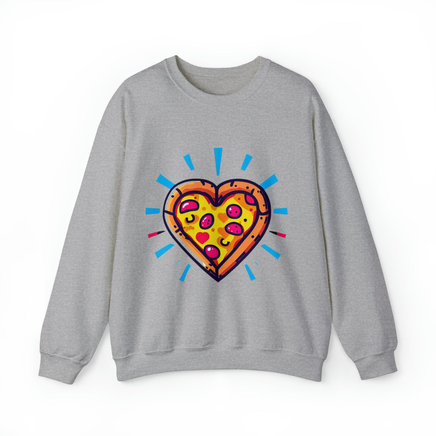 Slice of Love Sweatshirt | Pizza My Heart Unisex Sweatshirt