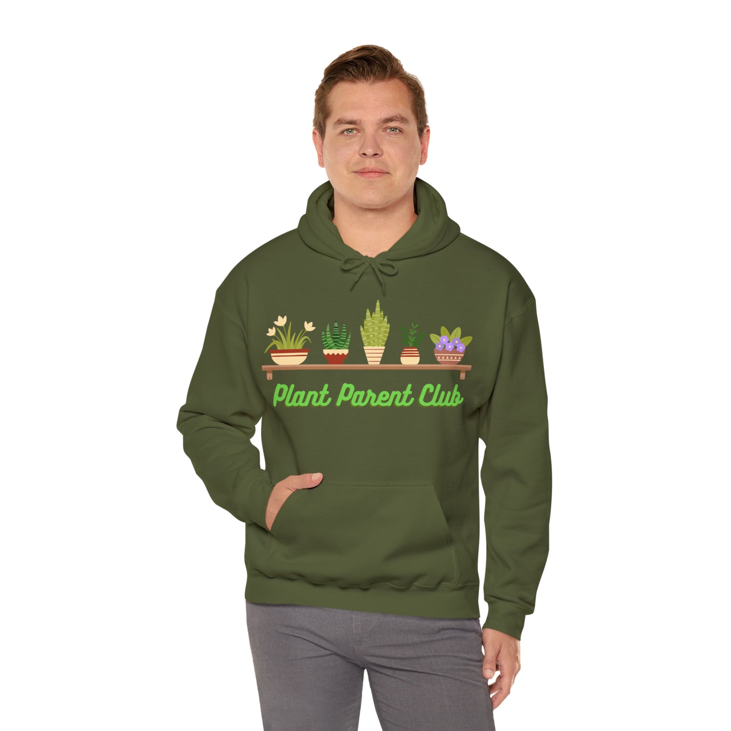 Nurture Nature's Beauty: Plant Parent Club Hoodie | Botanical Bliss Hoodies