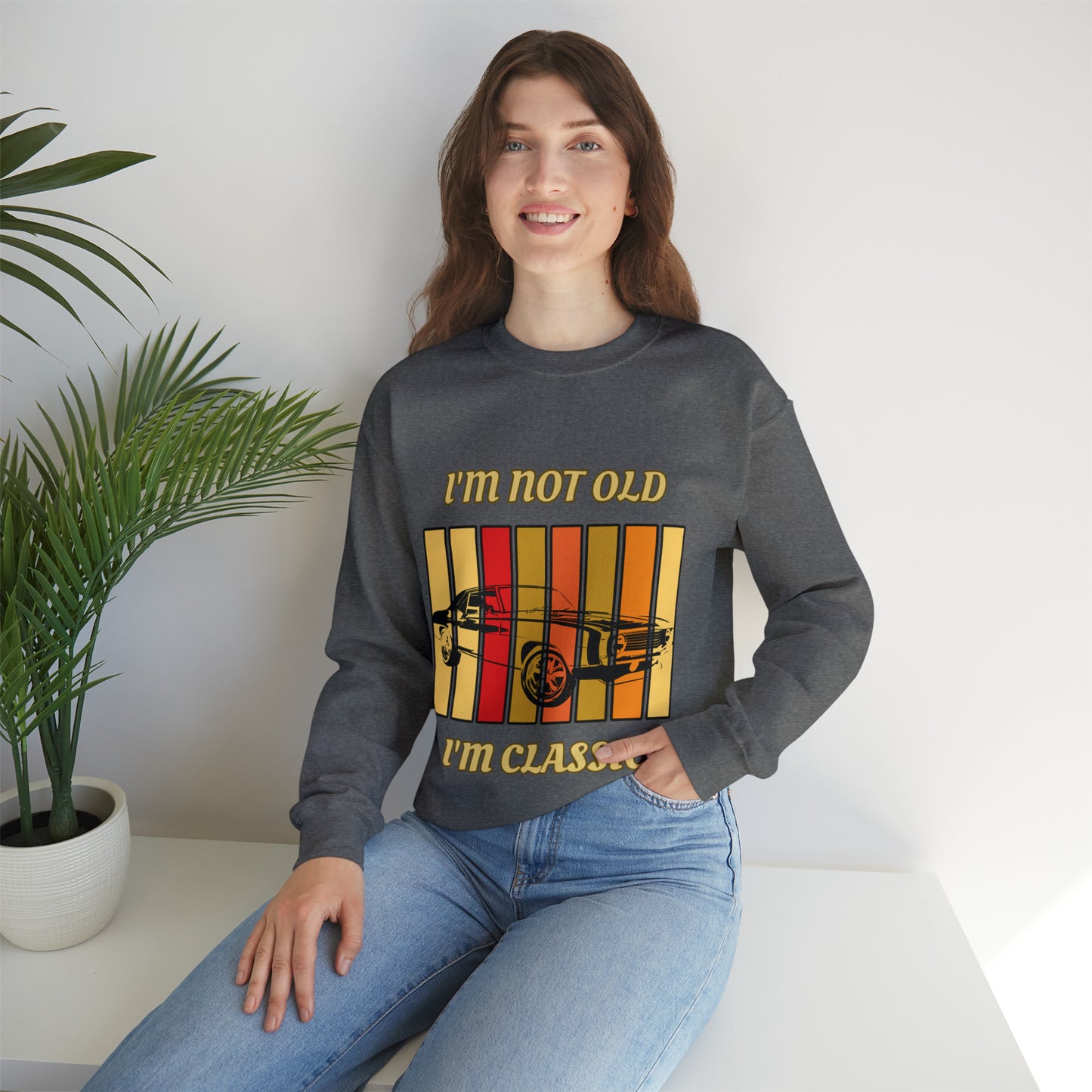 Timeless Charm Sweatshirt | Vintage Vibes Unisex Sweatshirt