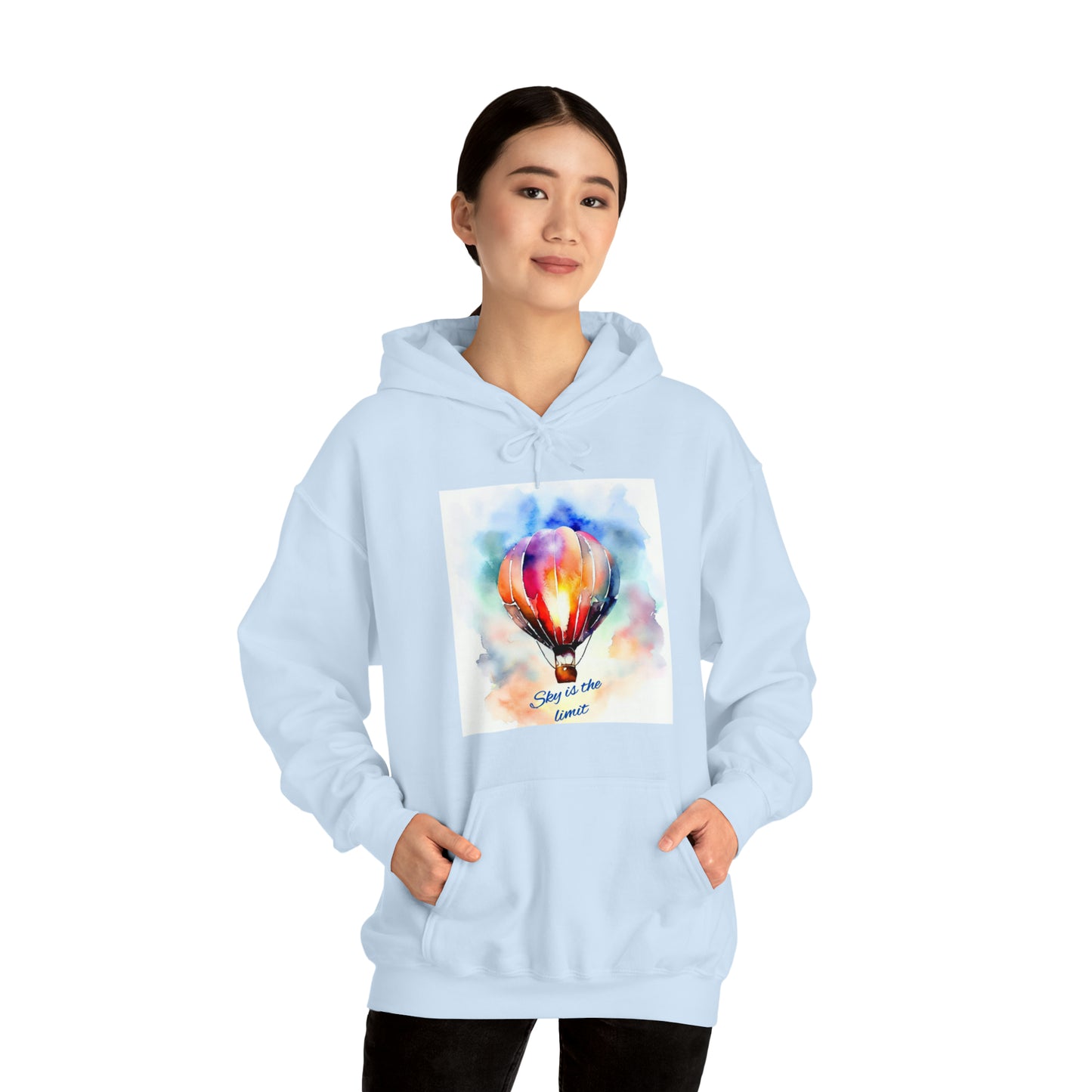 Boundless Horizons: Sky's the Limit Unisex Hoodie | Elevate Your Dreams Hoodies