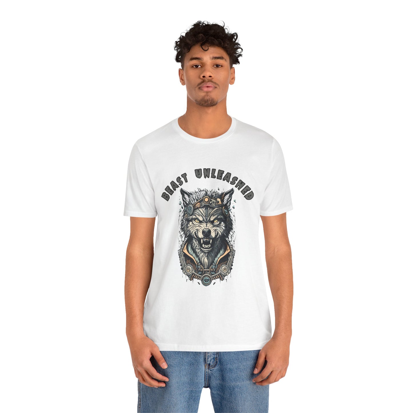 Dramatic Werewolf Transformation: Unleash the Beast T-Shirt | Halloween Vibes Tee