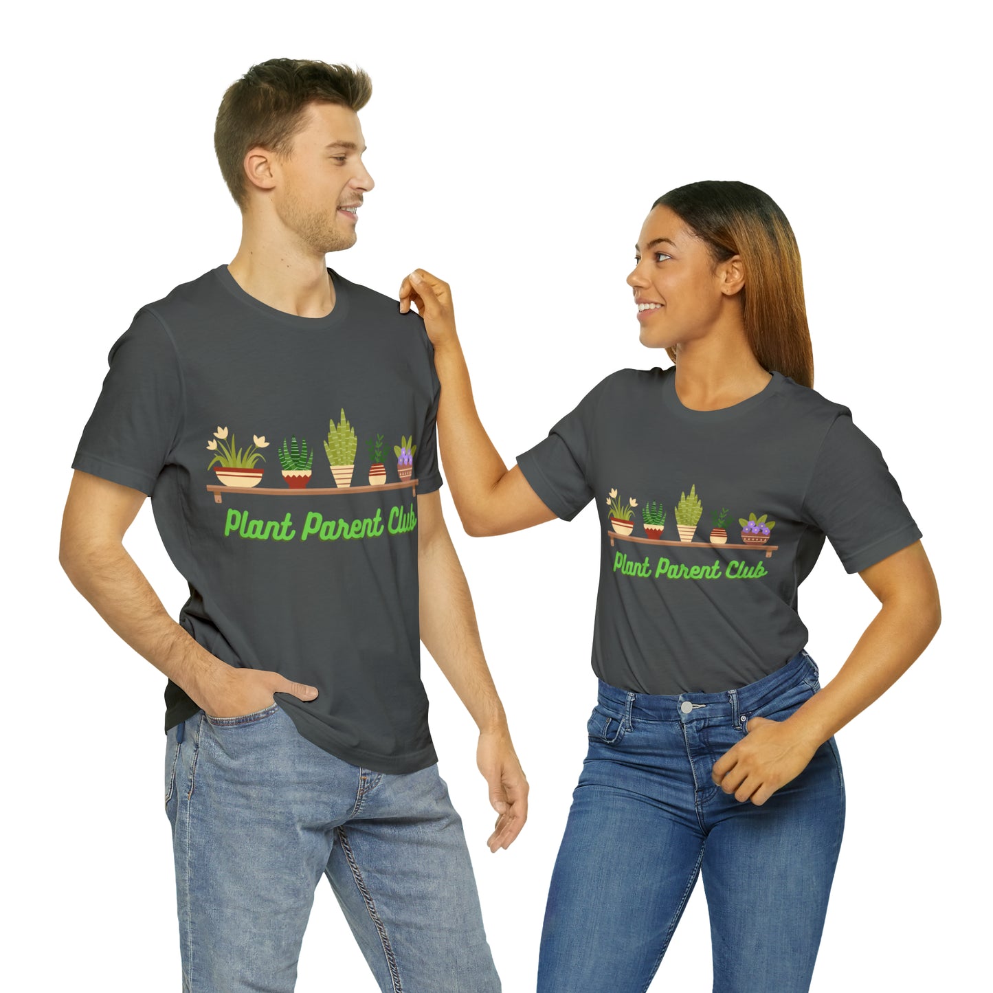 Green Thumb Collective: Plant Parent Club Unisex Tee | Botanical Bliss T-Shirts