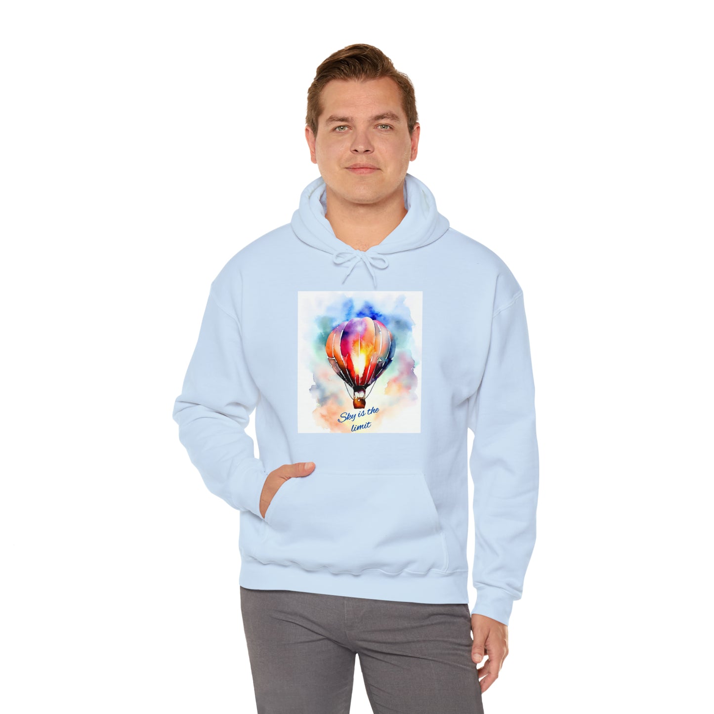 Boundless Horizons: Sky's the Limit Unisex Hoodie | Elevate Your Dreams Hoodies