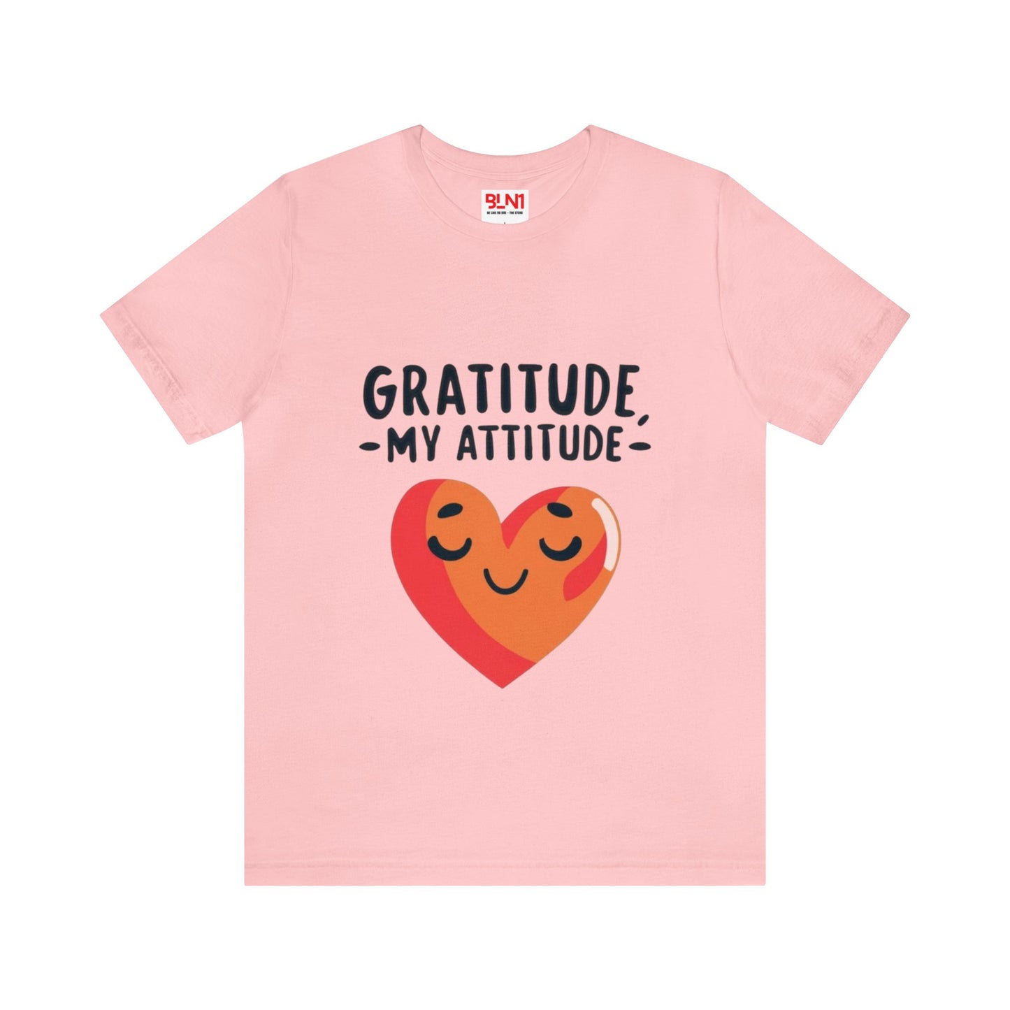 Gratitude Attitude: Thankful Hearts Unisex Tee | Serene Thanksgiving T-Shirts by Be Like No One (BLN1) - The Store