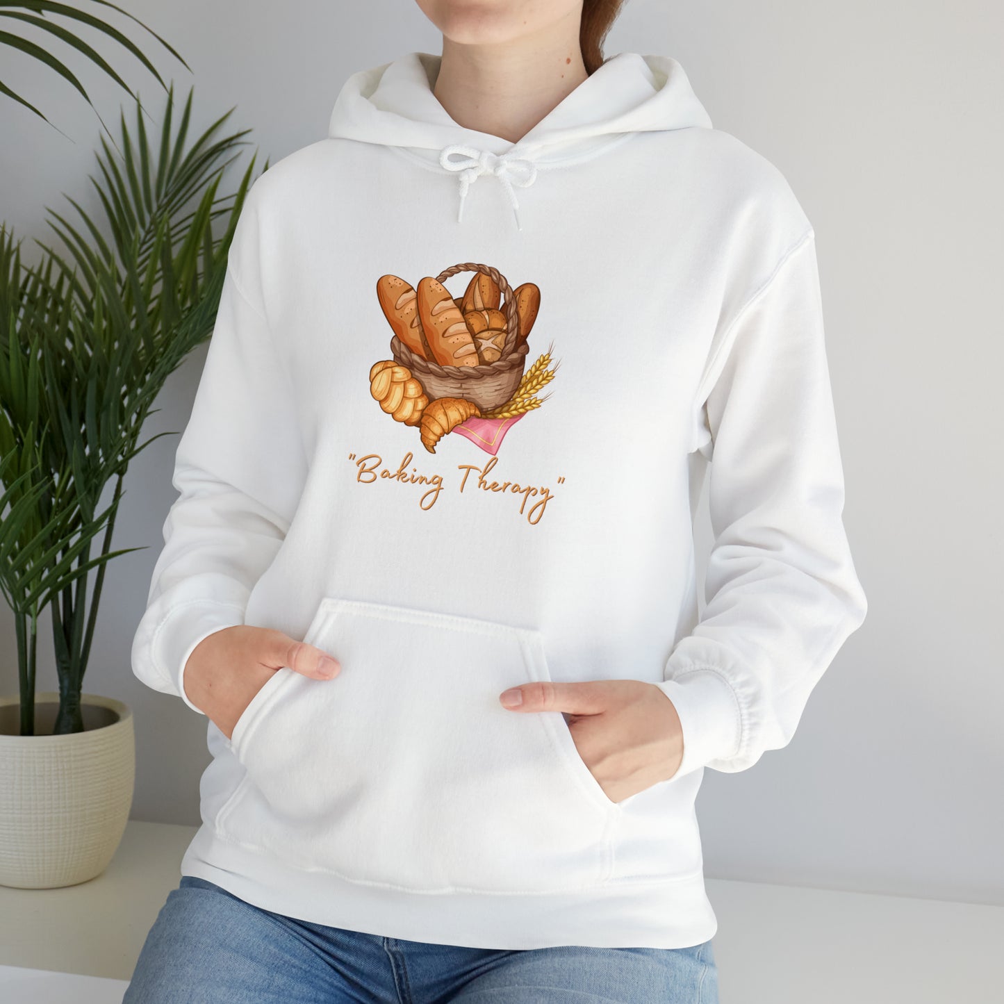 Baking Therapy Unleashed: Bake Away Stress Hoodie | Whisking Serenity Hoodies