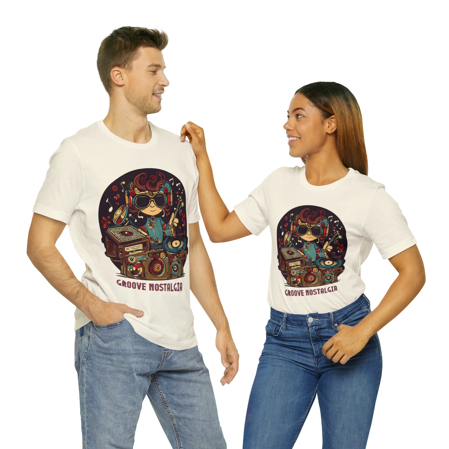 Groove Nostalgia: Vintage Vinyl Lover Unisex Tee | Retro Rhythms T-Shirts