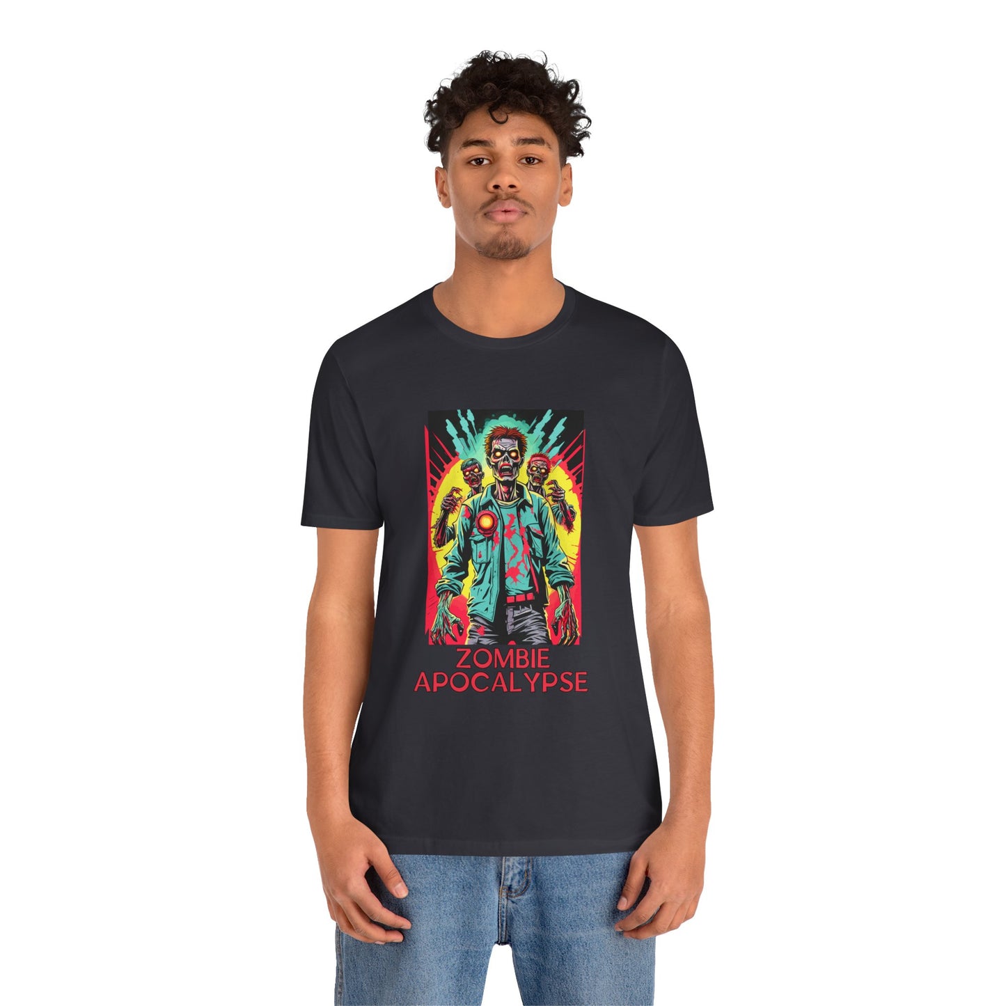 Comic Book Heroes: Zombie Apocalypse Survivors T-Shirt |Halloween Vibes Tee