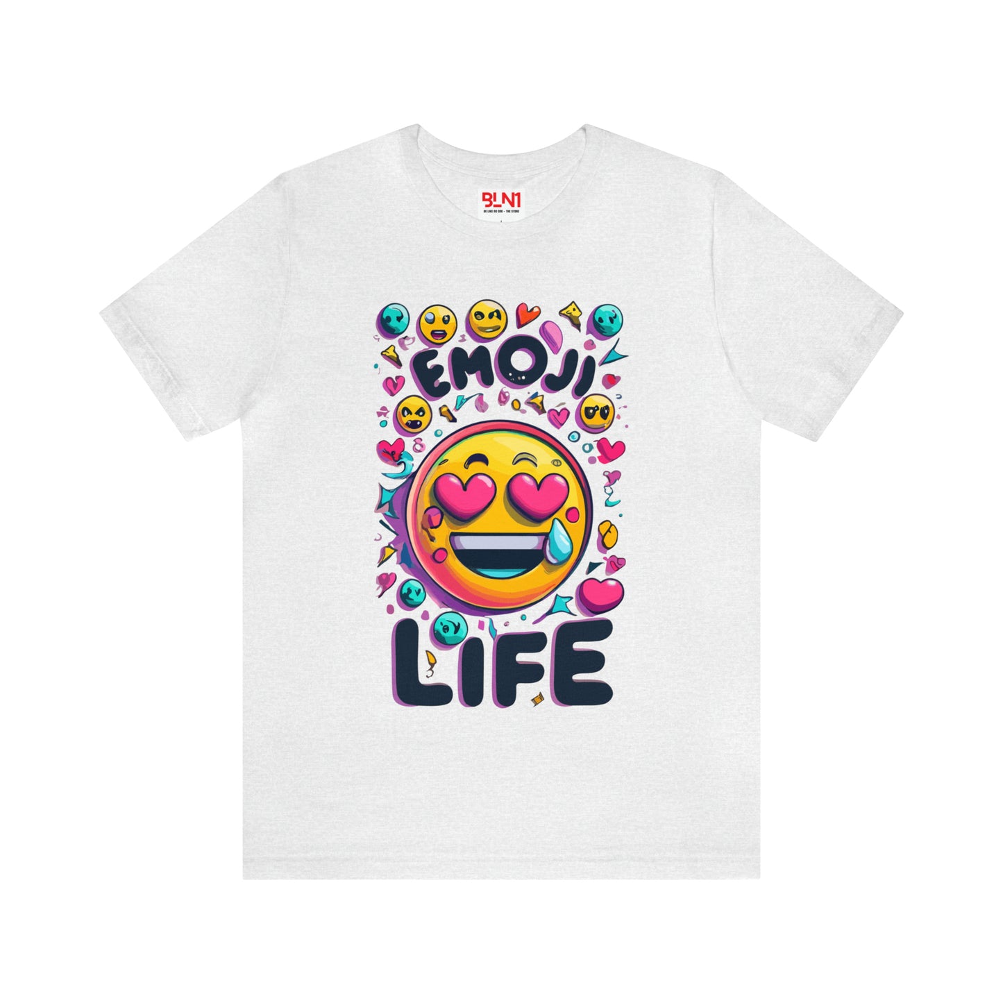 Emoji Life: Wear Your Emotions on Your Sleeve (Literally)! | Be Like No One(BLN1) T-Shirts