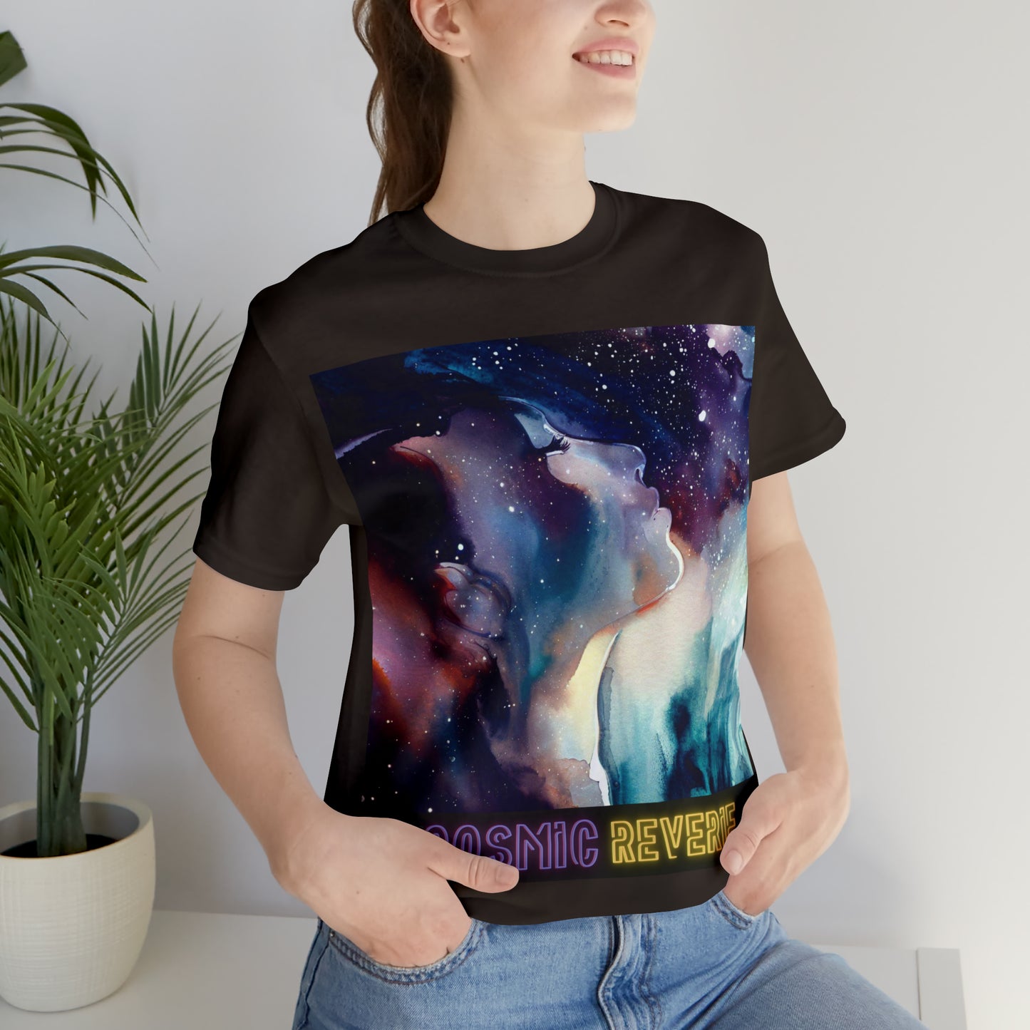 Cosmic Reverie: Galactic Dreamer Unisex Tee | Starry Journeys T-Shirts