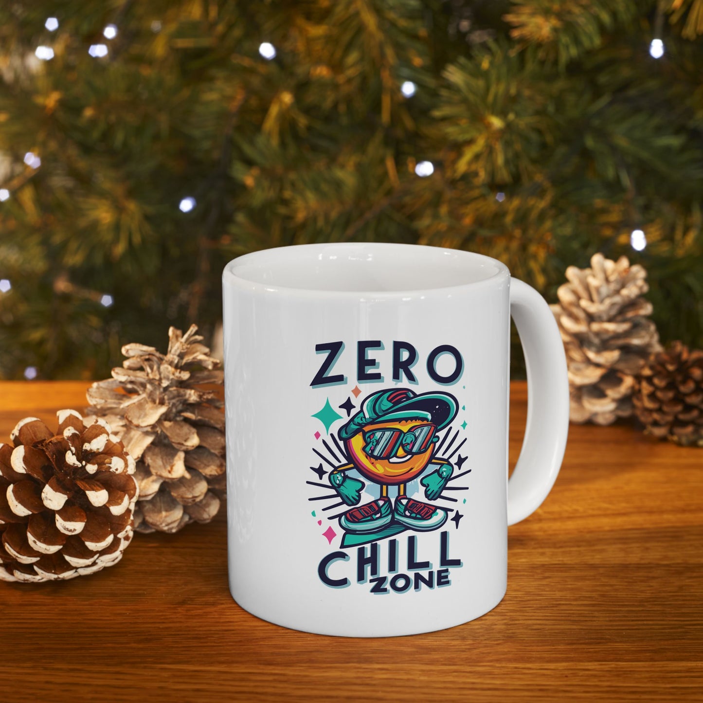 Zero Chill Zone Mug, Be Like No One (BLN1) Mugs, Ceramic Mug 11oz