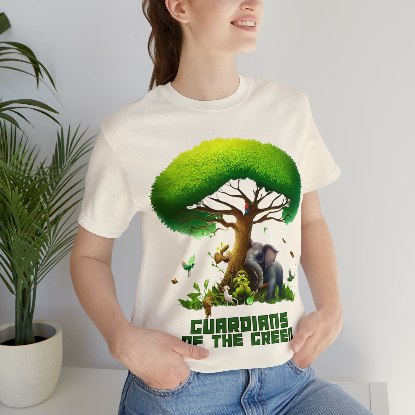 Guardians of the Green: Nature Nurturer Unisex Tee | Wildlife Harmony T-Shirts