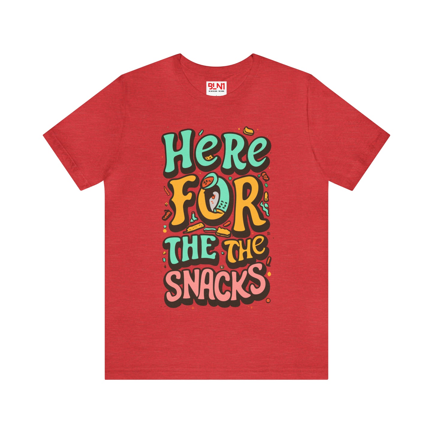 Snack Attack Alert: Show Your Love for Snacking in Style! | Be Like No One(BLN1) T-Shirts