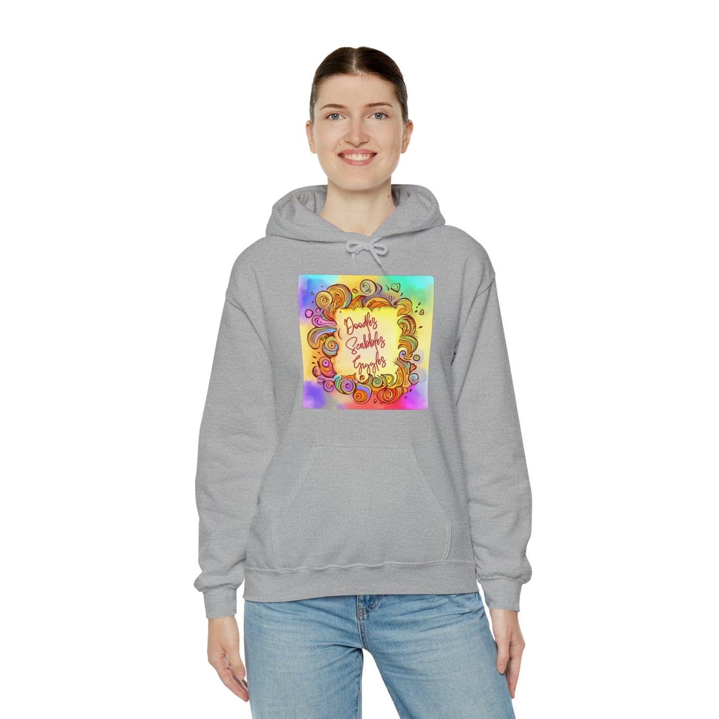 Sketchbook Dreams: Dreams & Doodles Unisex Hoodie | Artistic Reverie Hoodies