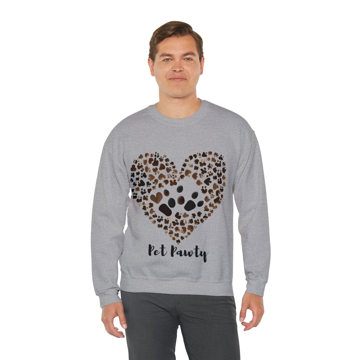 Paws and Play Sweatshirt | Pet Paw-ty Unisex Sweatshirt