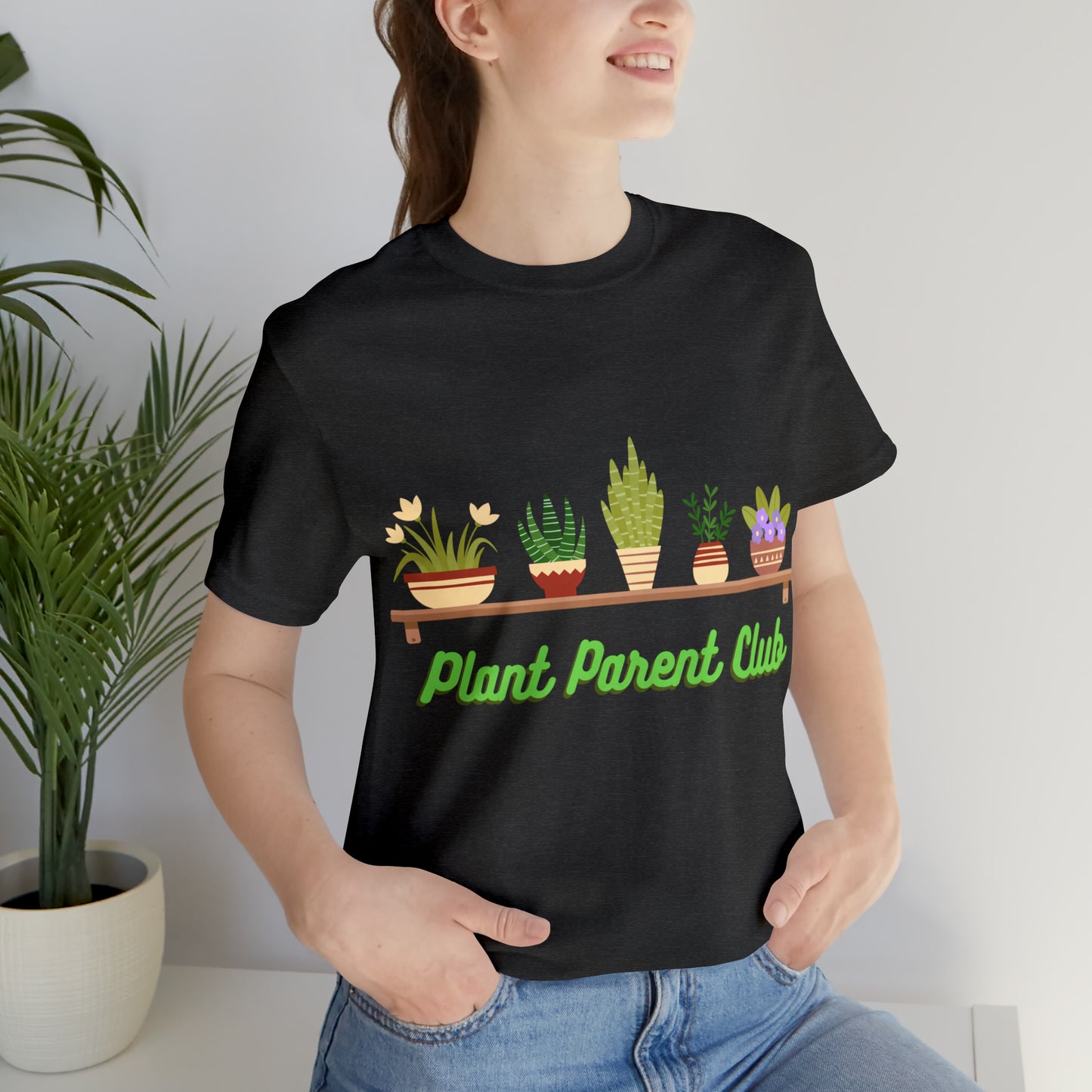 Green Thumb Collective: Plant Parent Club Unisex Tee | Botanical Bliss T-Shirts