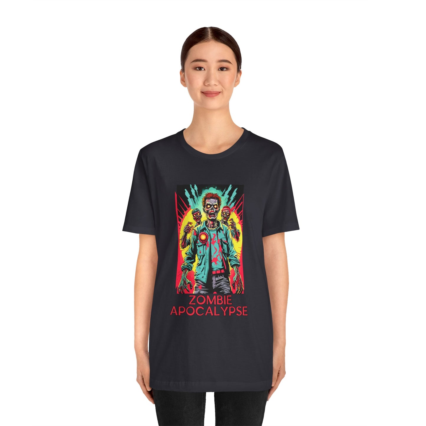 Comic Book Heroes: Zombie Apocalypse Survivors T-Shirt |Halloween Vibes Tee