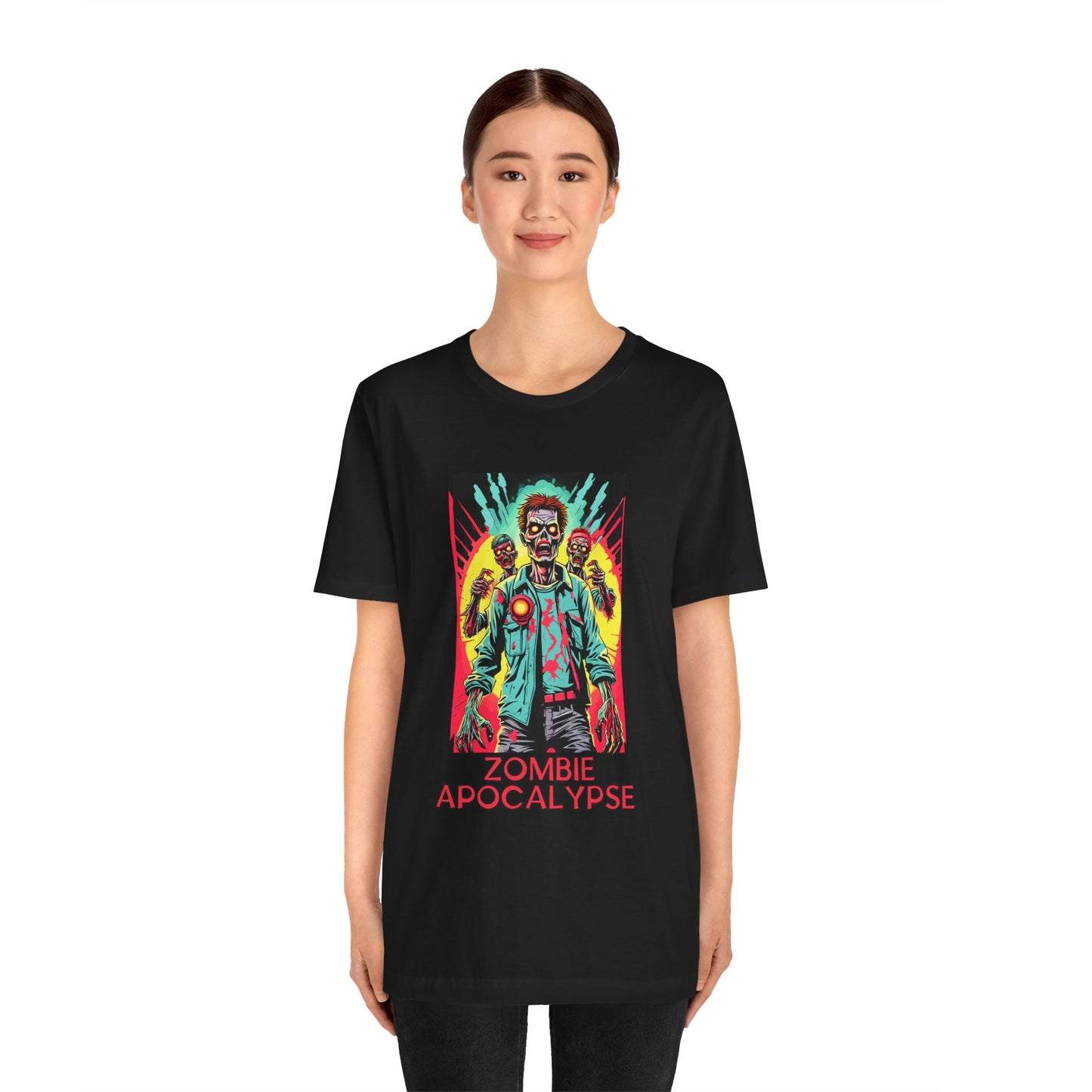 Comic Book Heroes: Zombie Apocalypse Survivors T-Shirt |Halloween Vibes Tee