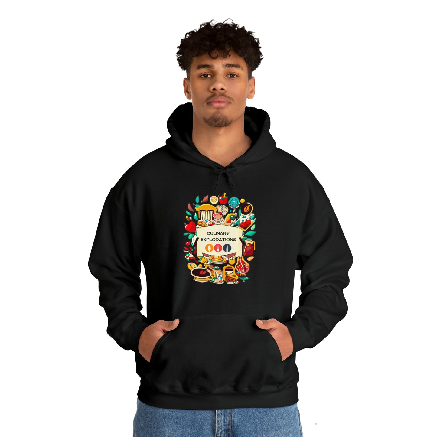 Culinary Explorations: Foodie Adventures Unisex Hoodie | Gourmet Journeys Hoodies