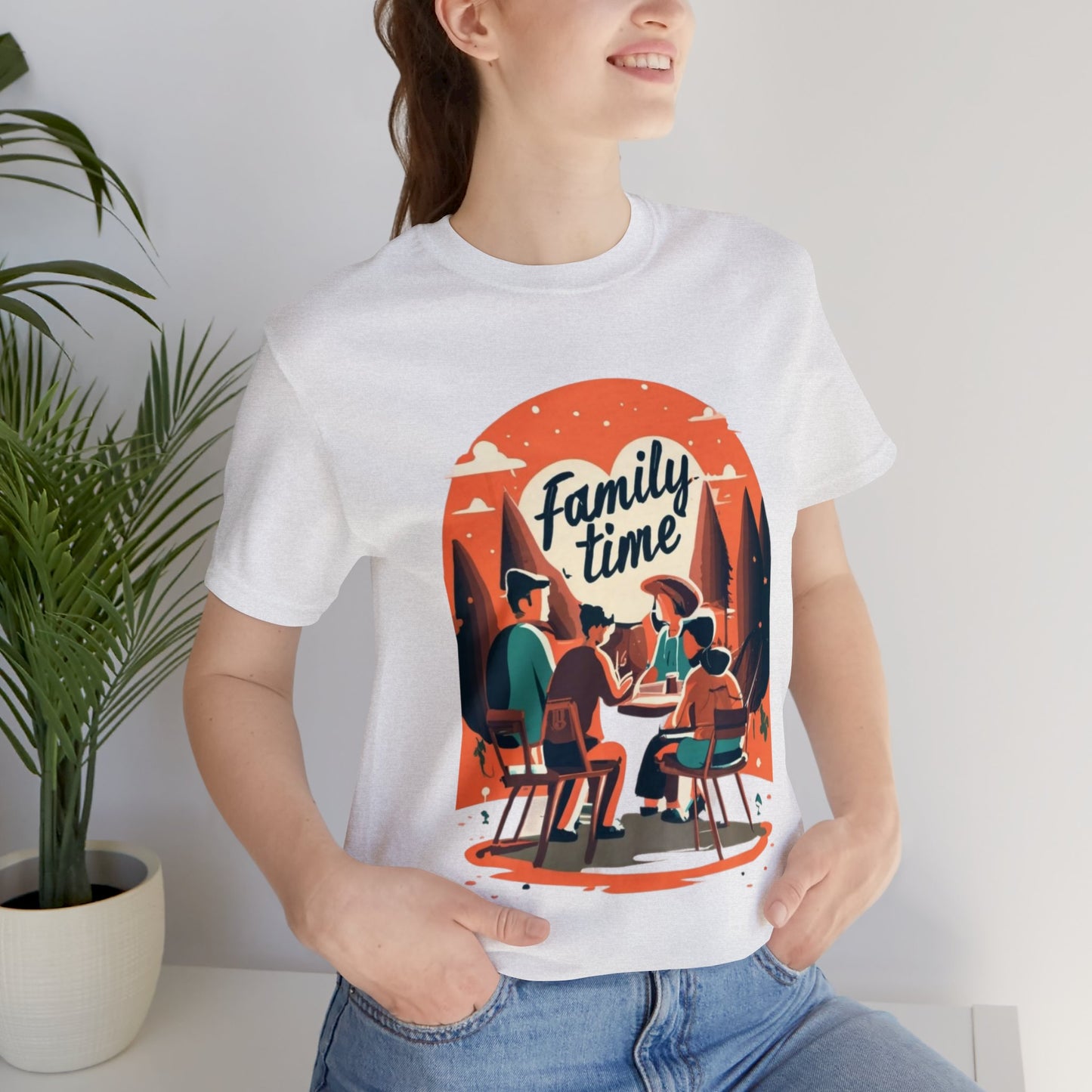 Family Gathered: Thanksgiving Memories Unisex Tee | Heartwarming Traditions T-Shirts by Be Like No One (BLN1) - The Store