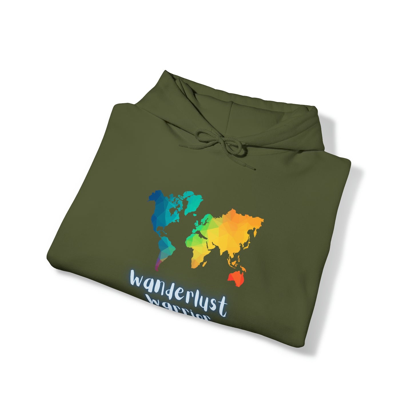 Explore, Wander, Conquer: Wanderlust Warrior Hoodie | Roaming Free Hoodies