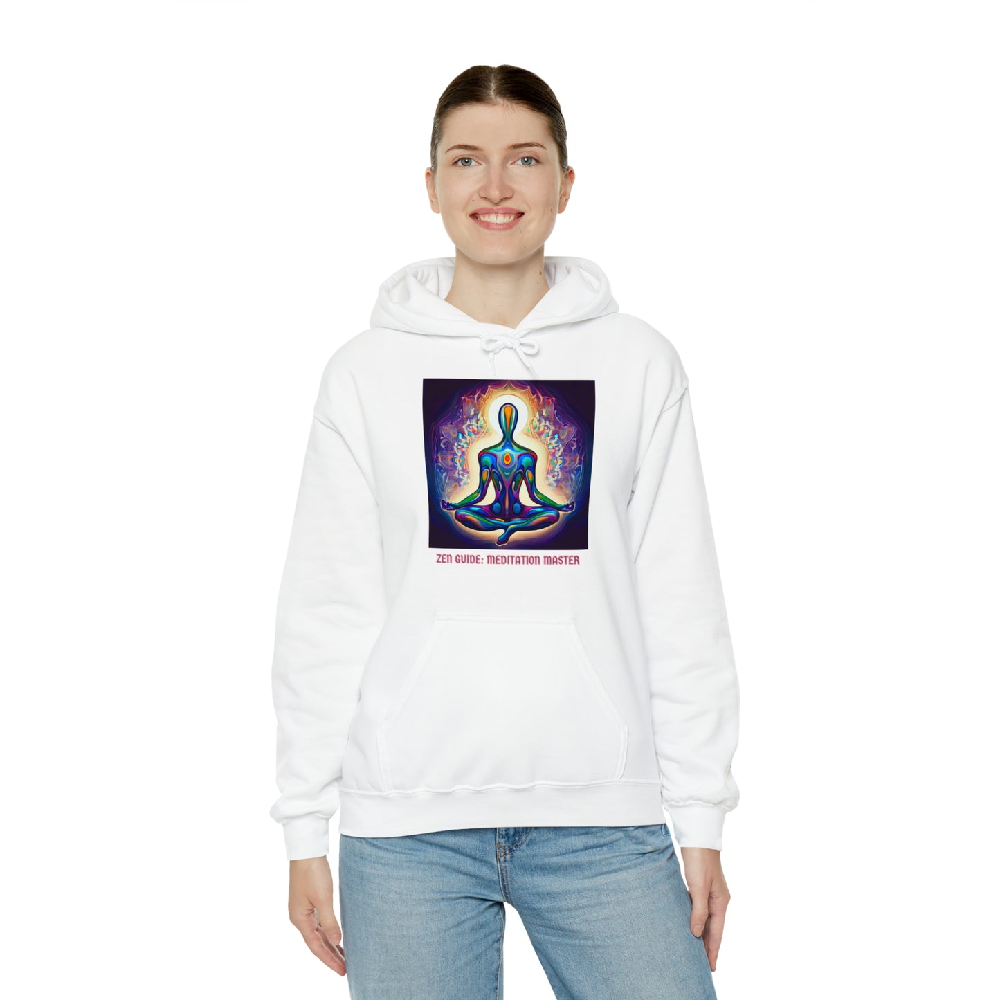 Zen Guide: Meditation Master Unisex Hoodie | Serenity Seeker Hoodies