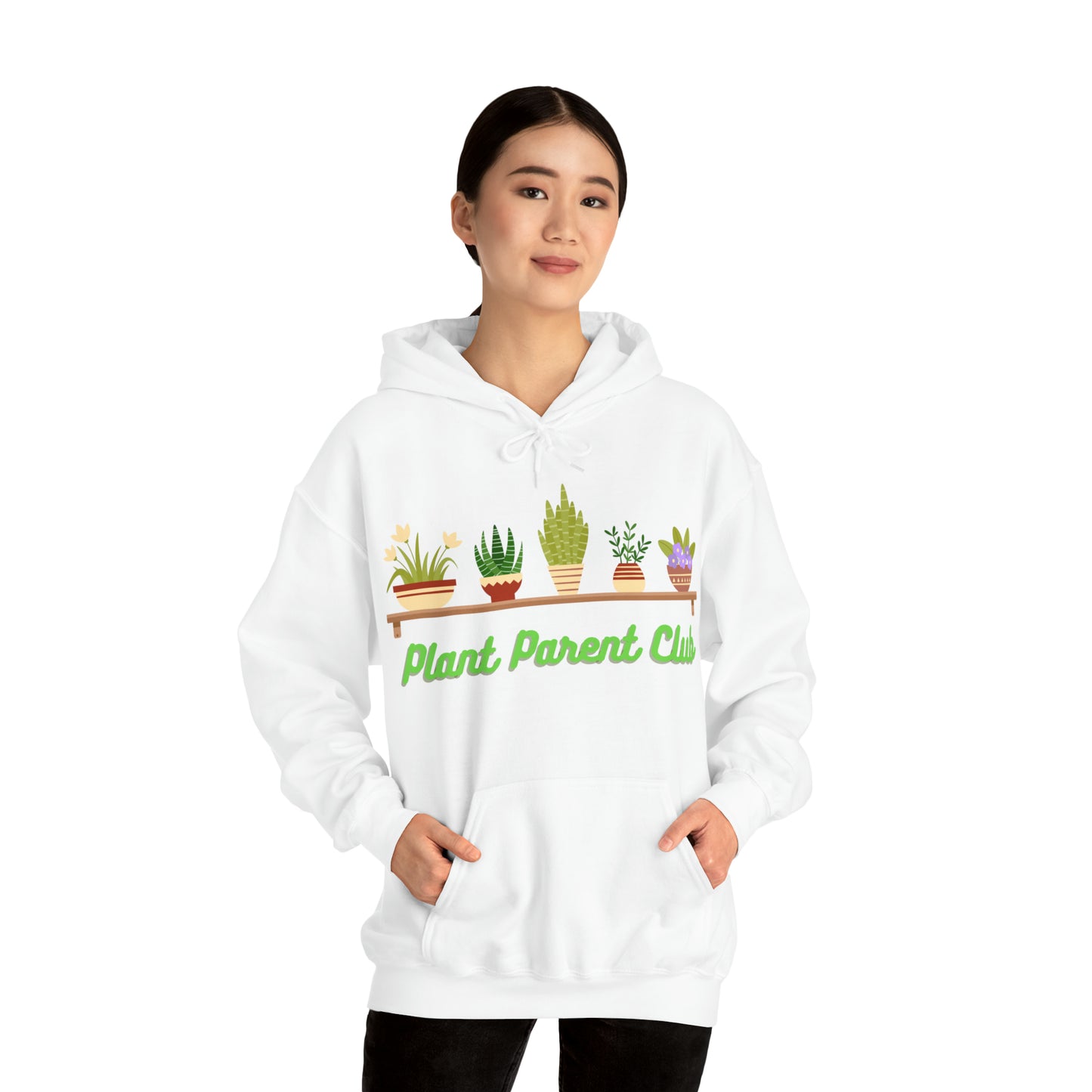 Nurture Nature's Beauty: Plant Parent Club Hoodie | Botanical Bliss Hoodies