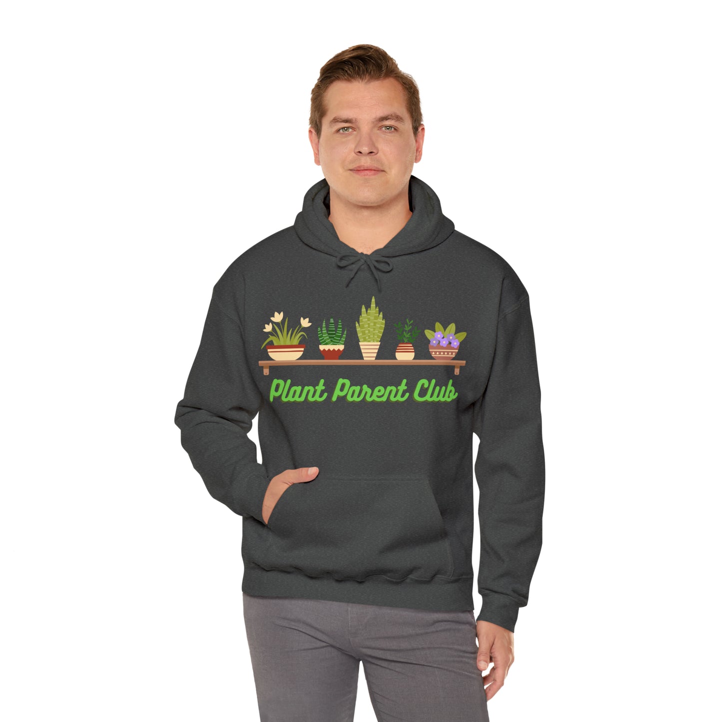 Nurture Nature's Beauty: Plant Parent Club Hoodie | Botanical Bliss Hoodies