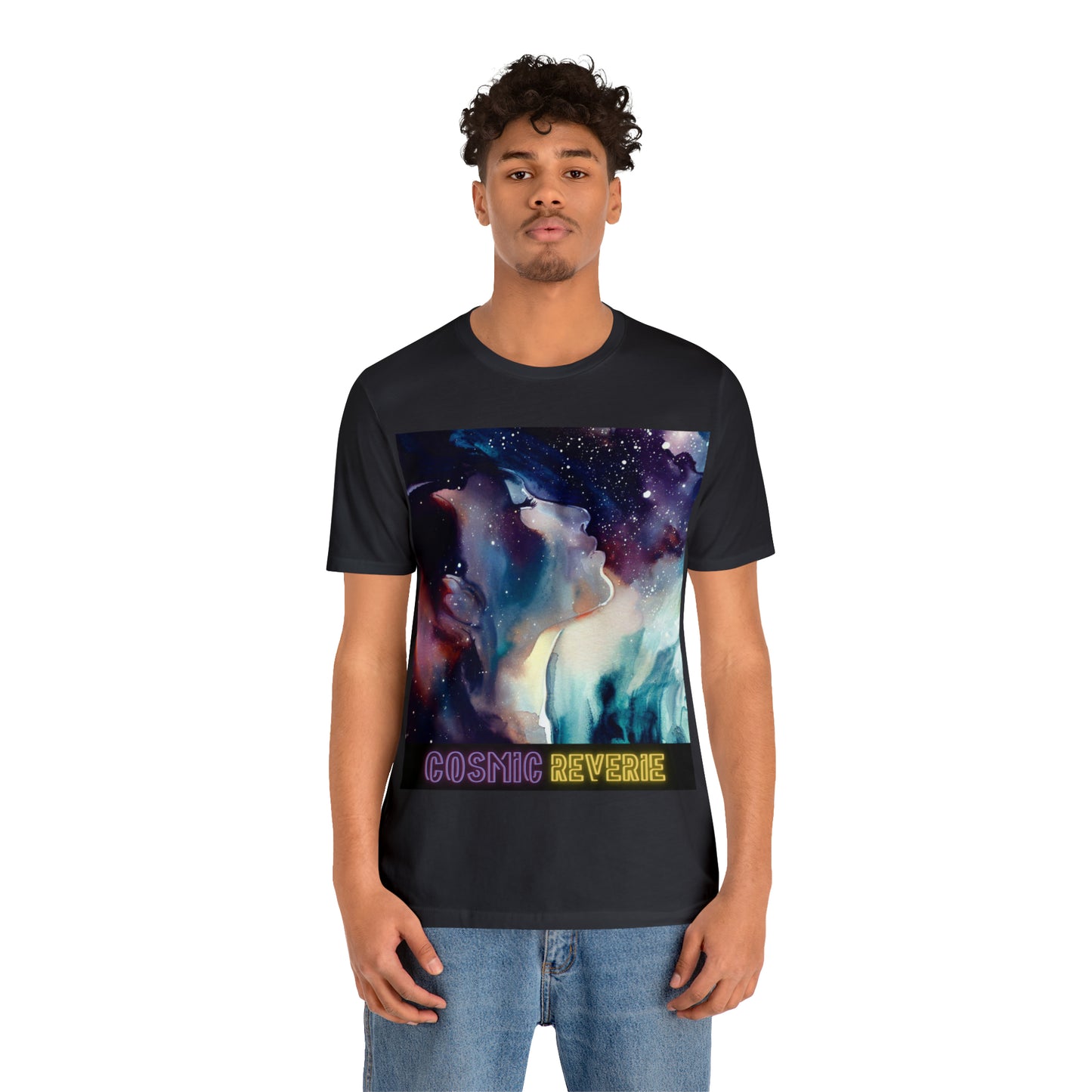 Cosmic Reverie: Galactic Dreamer Unisex Tee | Starry Journeys T-Shirts