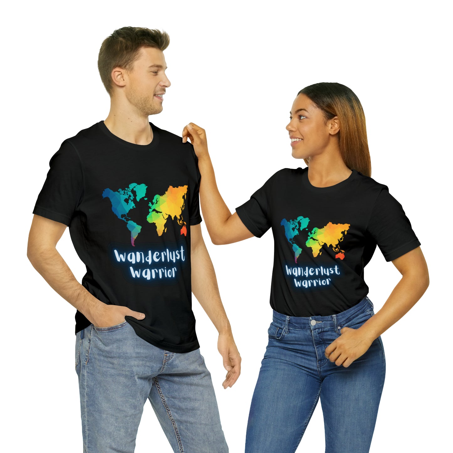 Embrace the Journey : Wanderlust Warrior Unisex Tee | Roaming Free T-Shirts