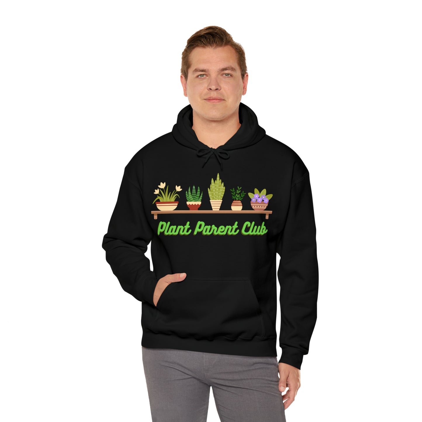 Nurture Nature's Beauty: Plant Parent Club Hoodie | Botanical Bliss Hoodies