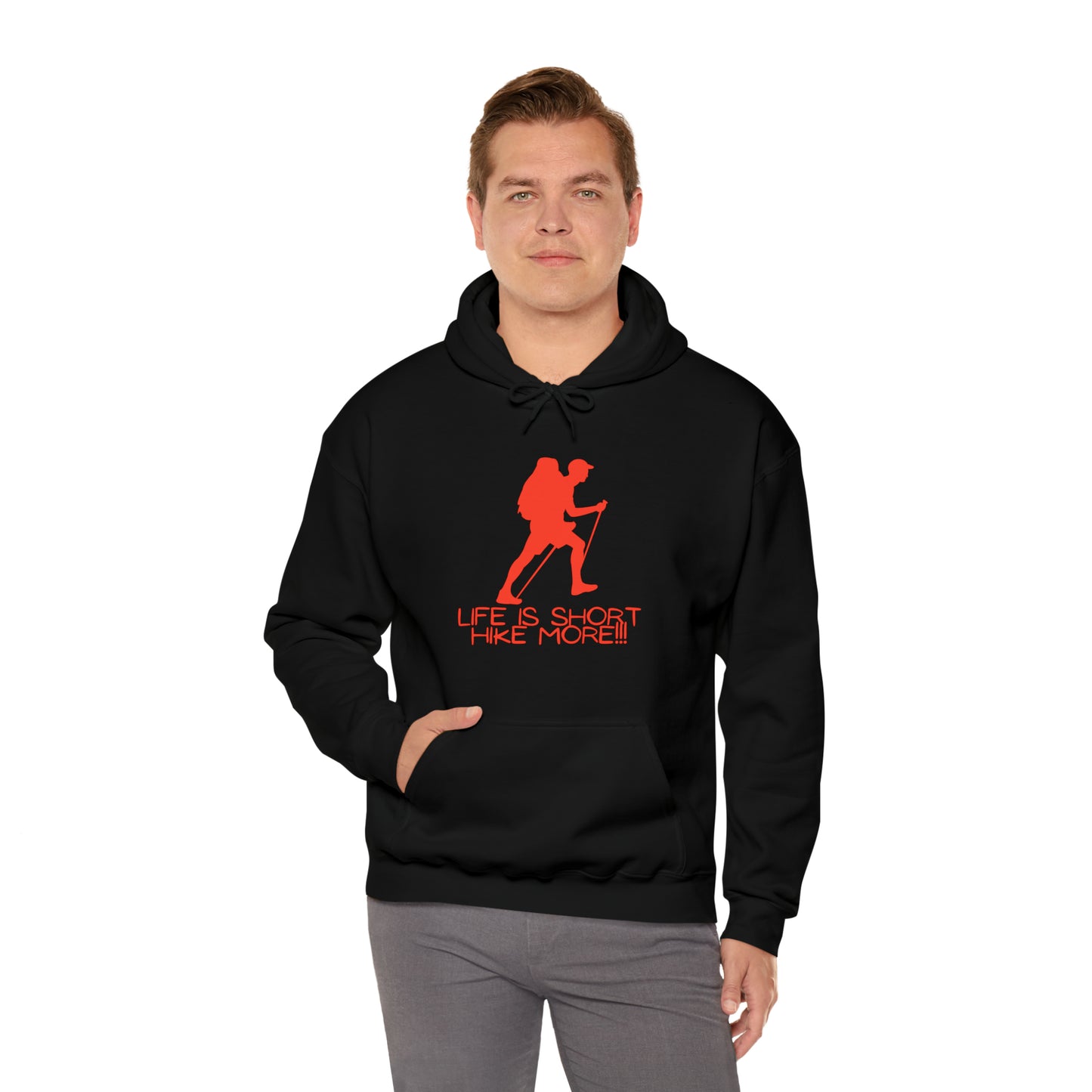 Answer Nature's Call: Life is Short, Hike More Hoodie | Explore the Wild Hoodies