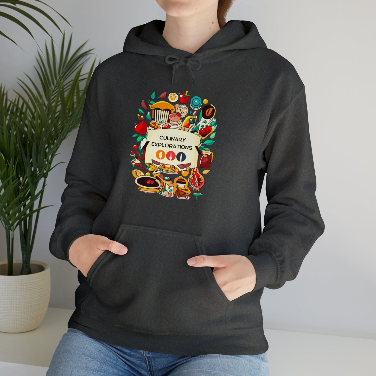 Culinary Explorations: Foodie Adventures Unisex Hoodie | Gourmet Journeys Hoodies