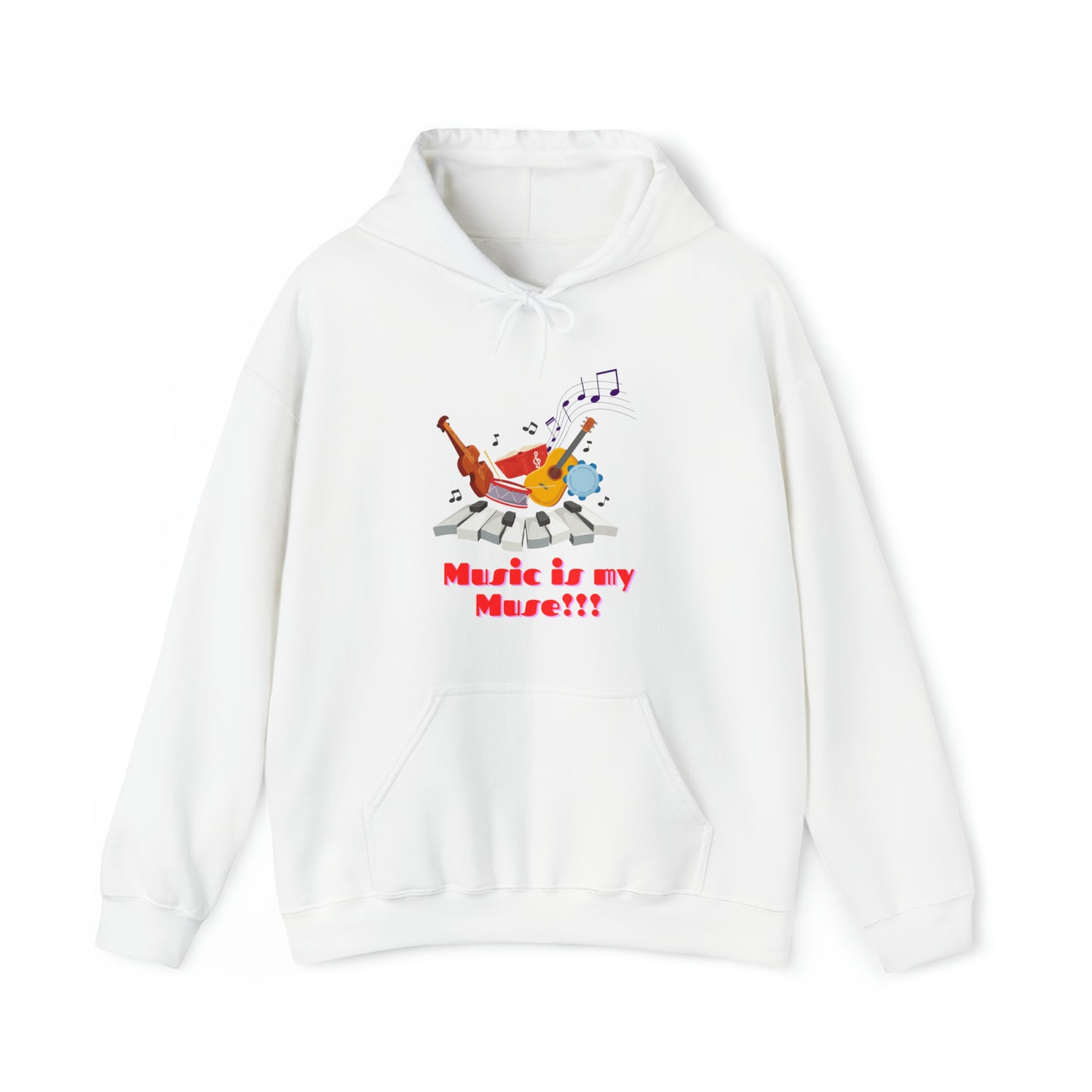 Harmonize with Melodic Magic: Music is my Muse Hoodie | Melodic Magic Hoodies