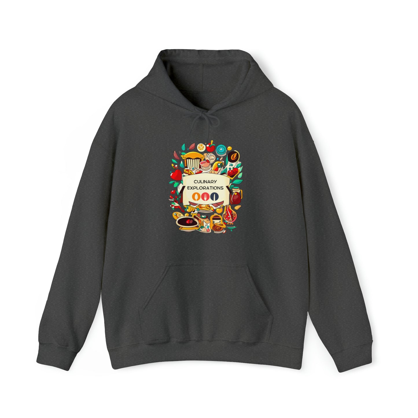 Culinary Explorations: Foodie Adventures Unisex Hoodie | Gourmet Journeys Hoodies