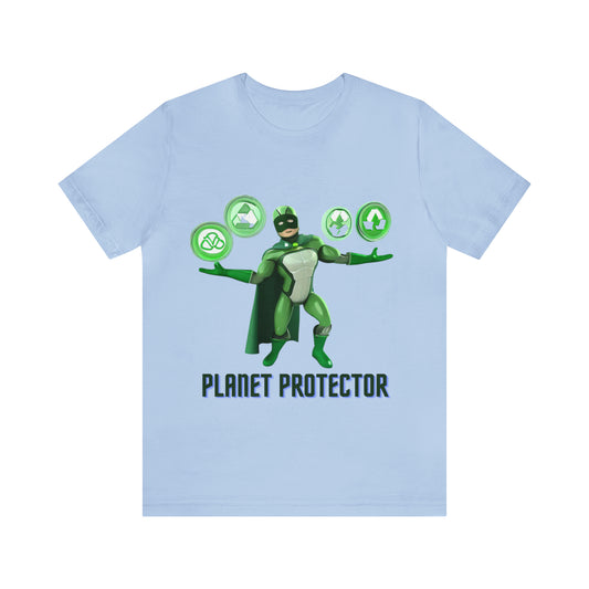 Earth's Guardian: Sustainable Superhero Unisex Tee | Champion of Sustainability T-Shirts