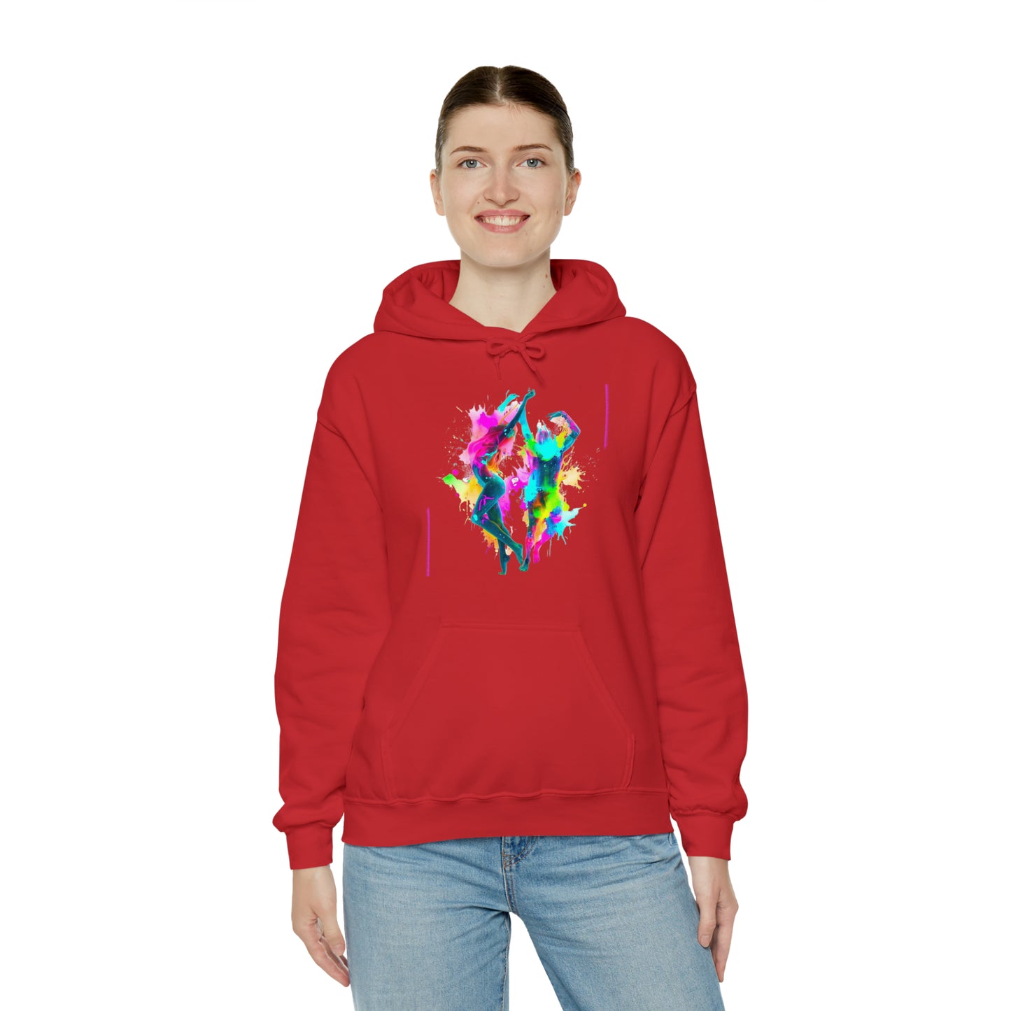 Artistic Anarchy: Creative Chaos Unisex Hoodie | Colorful Chaos Hoodies