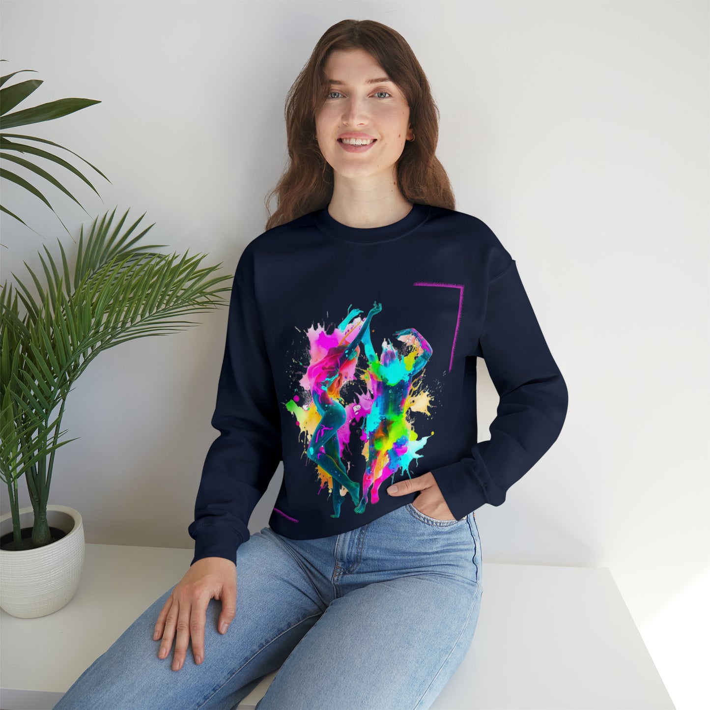 Artistic Anarchy Sweatshirt | Creative Chaos Unisex Sweatshirt